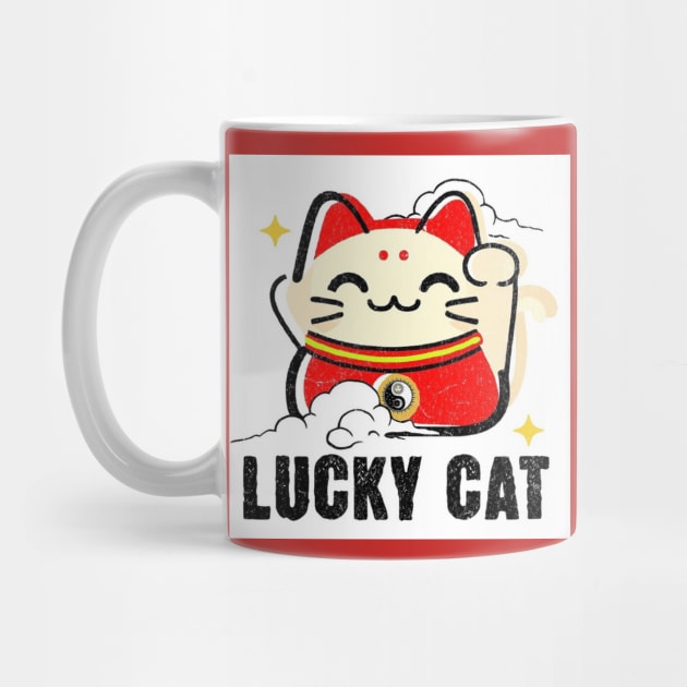 Lucky Cat by Black Cat Alley